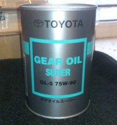 Масло трансмиссионное Gear Oil 75W90, GL5 1L